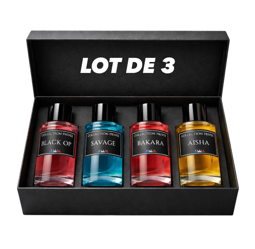 Lot de 3 parfums CP Paris ( 6,66€/ pièce )